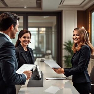 راهنمای جامع مکالمات اداری در فرانسه با تلفظ فارسی