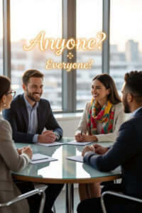 تفاوت Anyone و Everyone در زبان انگلیسی