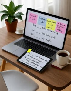 چه فعلی بعد از When در زبان انگلیسی می‌آید؟